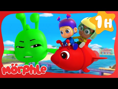 Train Ride Pursuit |  Morphle 1 HR | Moonbug Kids - Fun Stories and Colors