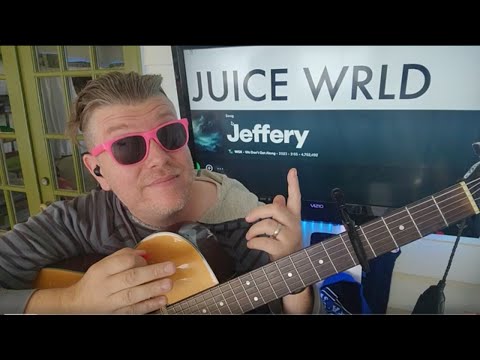 How To Play Jeffrey - Juice WRLD Guitar Tutorial (Beginner Lesson!)