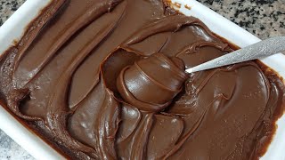 Vem comigo preparar uma panelada de recheio de chocolate