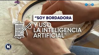 "SOY BORDADORA" y USO INTELIGENCIA ARTIFICIAL - Telefe Noticias
