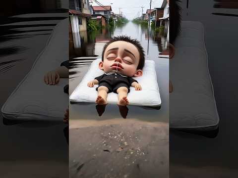 celeno hanyut dibawa banjir #funny #cute #love #comedy #ngakak #trending #cat #banjir #hanyut #fyp