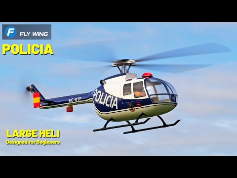 Have You Seen This One? Fly Wing B0-105 Policia