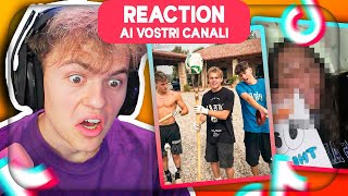 REAGISCO AI VOSTRI CANALI/TIKTOK (onestamente, alcuni fanno schifo)