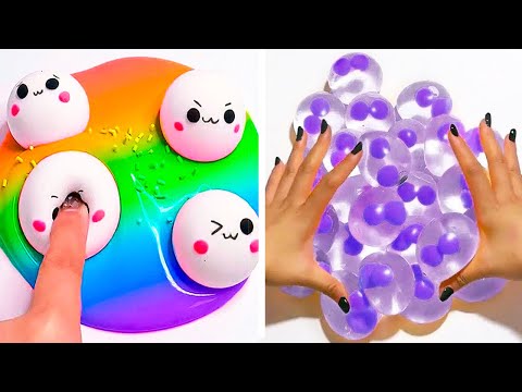 3 Hours Of Oddly Satisfying Slime ASMR - Relaxing Videos for Better Sleep 3428