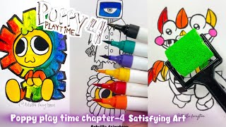 Poppy Play Time Chapter 4 Satisfying Art #poppy4 #poppyplaytim