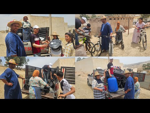 الفرحة كاتبكي😥أسامة تهنا باع كلشي بجملة🤗هادو هوما نساب ولا بلاش🤪بغيت ندير صدقة على المشروع جديد🥰