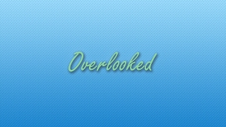 Overlooked Live Stream