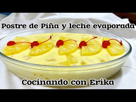 postre de piña fácil y rapido