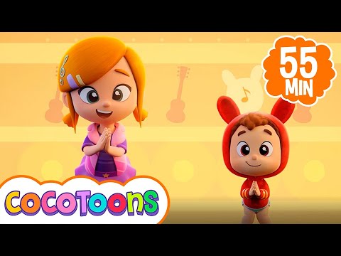 A Ram Sam Sam 💃🏼 e mais música infantil de Lea e Pop em português | Cocotoons Brasil