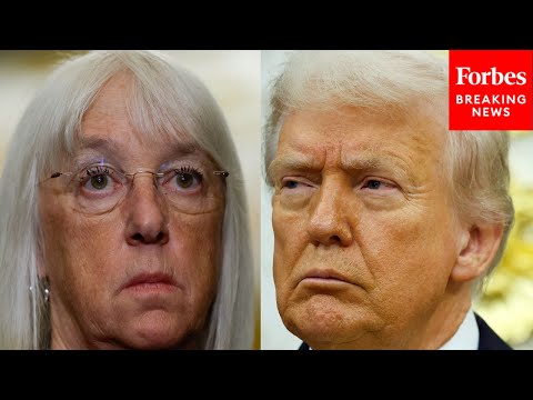 YouTube video thumbnail: 'As Fundamentally Un-American As It Gets': Murray Tears Into Trump Over 'Vulgar' No Kings AI Video