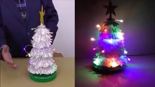 Árbol de Navidad echo con papel diy