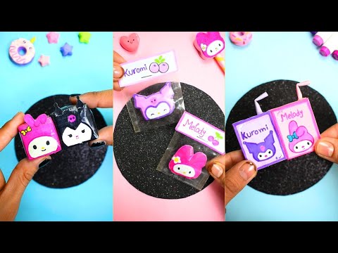 How to make miniature things /DIY miniature things with paper /School craft ideas easy /Sanrio craft