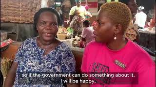 Green Project - A visit to Adabraka market #Plasticfreemovement