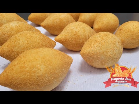 MASSA DE MANDIOCA PERFEITA PARA SALGADOS FRITOS -  VENDE MUITO NA Padaria sem Segredos