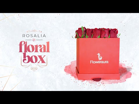 Best flower box to Gift | How to Make a #FloralArrangement in a Box | #BestGiftIdeas #Floweraura