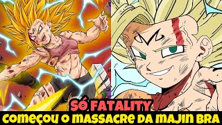 MAJIN BRA É INSANA!! A PERSONAGEM MAIS BRUTAL DE DRAGON BALL MULTIVERSE