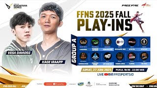 [NOBAR] Playins Group A | FFNS 2025 Fall