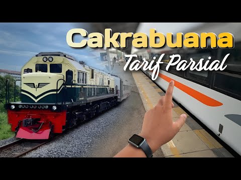 NGGAK PERLU TUNGGU TARIF KHUSUS 🤩 Naik Kereta Cakrabuana Ekonomi Tarif Parsial Cirebon-Jakarta