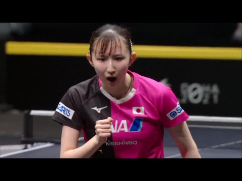 【プレイバック】シンユビン vs 早田ひな｜女子シングルス 決勝｜第25回アジア選手権大会
