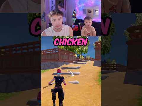 KID LOVES LAVA CHICKEN! 😂 (fortnite) ​⁠@Wyful