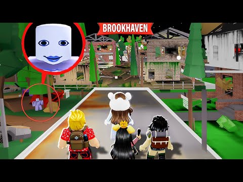 ESPLORAZIONE CITTA' ABBANDONATA SU BROOKHAVEN ROBLOX!