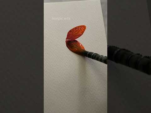 Simple floral painting idea #art #painting #acrylic #shorts #shortsfeed #flowerpainting