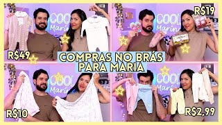 COMPRAS de bebê no BRÁS l VALE MUITO A PENA