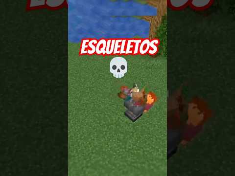 😡Cosas que odio de los esqueletos de Minecraft: