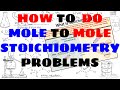 Stoichiometry Problem Solving Techniques