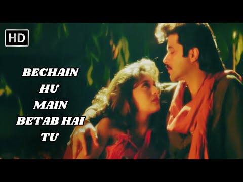 Bechain Hu Main Betab Hai Tu | Rajkumar | 1996 | Madhuri Dixit & Anil Kapoor | Alka & Udit Hit Song.