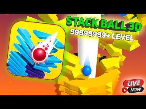 Stack Ball 3D || 😱 #stackball #shortsfeed #shortlive