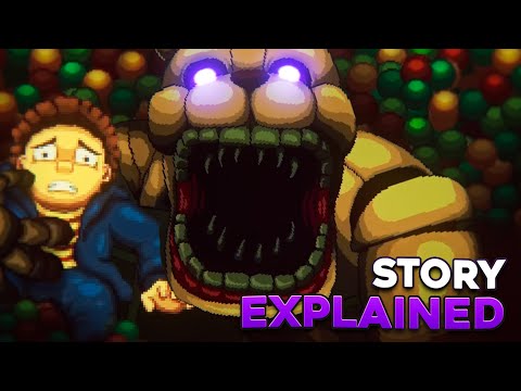 The Dark Truth About FNAF Into The Pit - Story explained