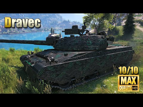 Dravec  Action rich game on Lakeville   World of Tanks