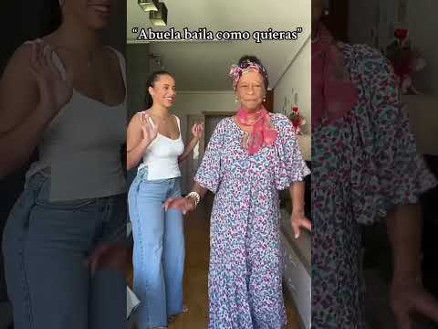 Mi Abuela Baila Salsa con Estilo #short