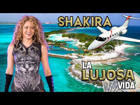 Shakira | La Lujosa Vida | Mansiones, Isla Privada, Jets, Autos Y Más