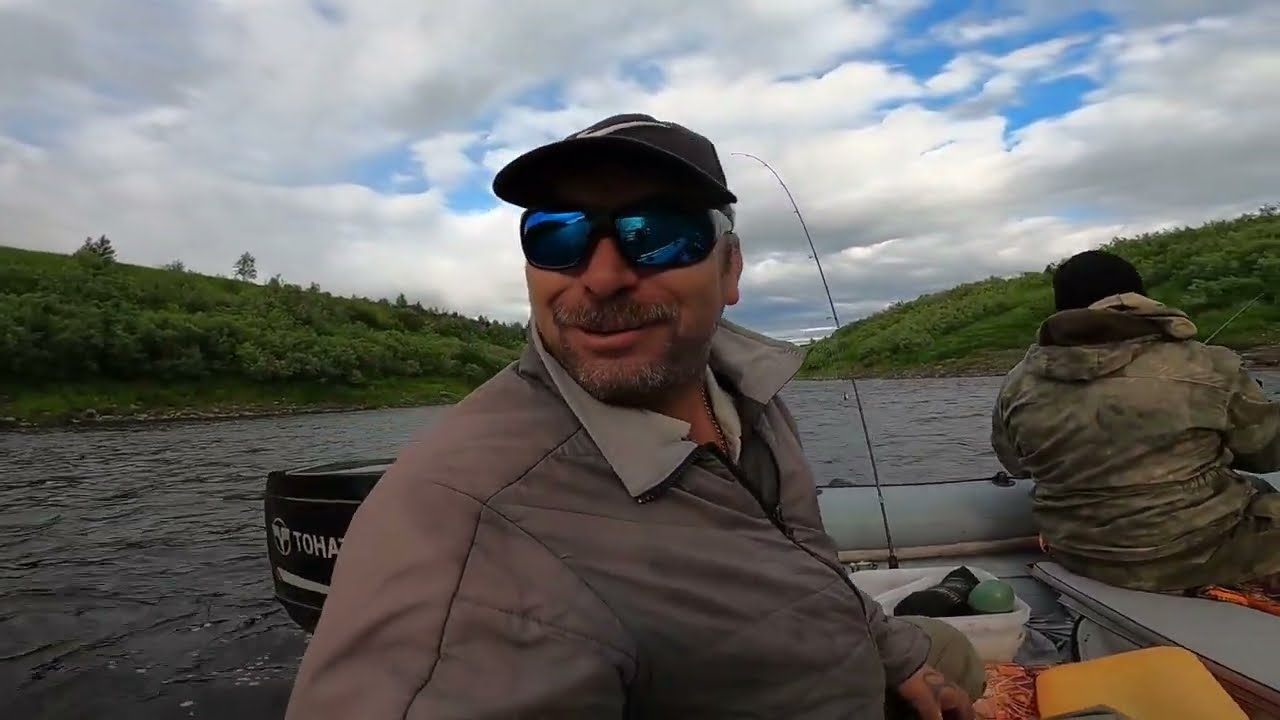 Рыбалка в компании, хариус. Fishing in the company