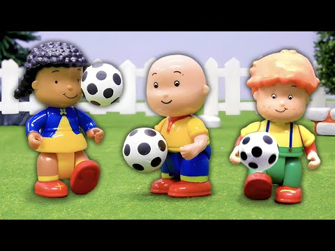 Toy Caillou Joga Futebol | Caillou Português - WildBrain