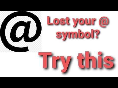 symbol not working on keyboard symbol not working on keyboard