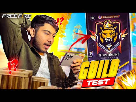 FREE FIRE LIVE?GARENA FREE FIRE?GUILD TEST LIVE