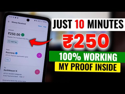 PROOF INSIDE! ₹250 | Best Money Earning Apps in Tamil | No Investment | Gpay, Phonepe, Upi