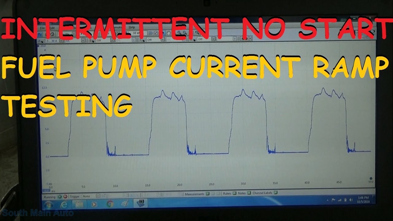 Intermittent No Start - Fuel Pump Current Ramping