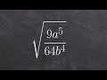 Radical Expressions and Square Roots