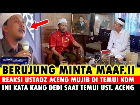 Akhirnya !! Kang Dedi Mulyadi Temui Ustadz Aceng? Ini Kata KDM Temui Ust  Aceng? Berujung Minta Maaf