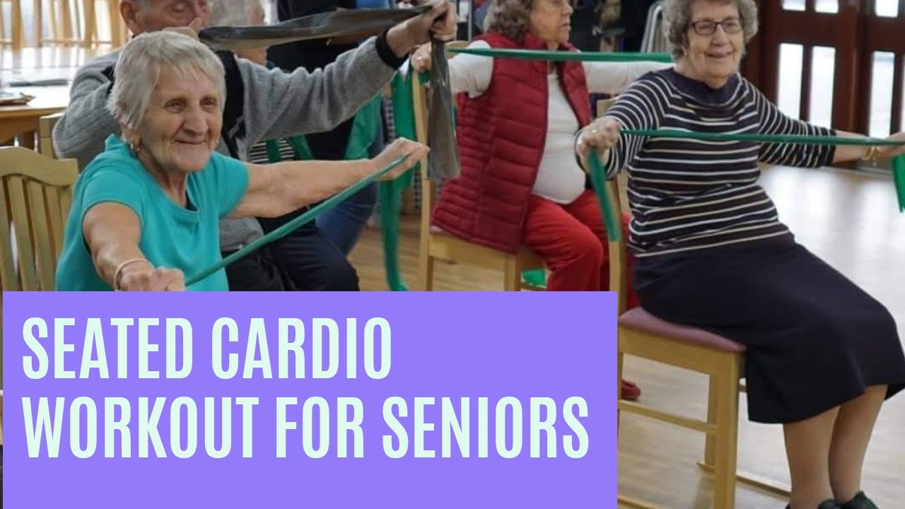 Chair based cardio exercises