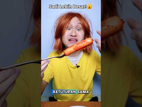 LOH KOK SOSISNYA ADA LAGI?! #FOO#asmr #mukbang #makanan #sosis