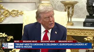 WATCH LIVE: Trump meets Ukraine’s Zelensky, European leaders at White House.