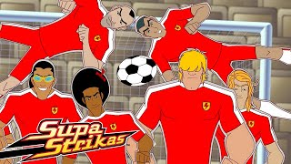 Bringing Down The House ⚽ SUPA STRIKAS | Super Kids Cartoons | Moonbug Kids - Play and Goal Club