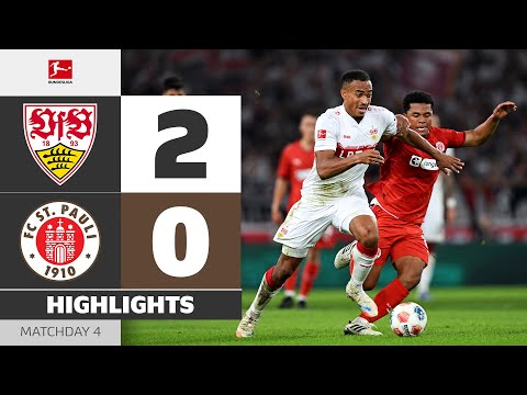 St. Pauli Beaten For The 1st Time | VFB STUTTGART - ST. PAULI | Highlights | MD 4 – Bundesliga 2025
