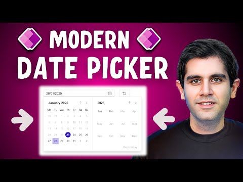 Power Apps Modern Date Picker UI: Step-by-Step Tutorial