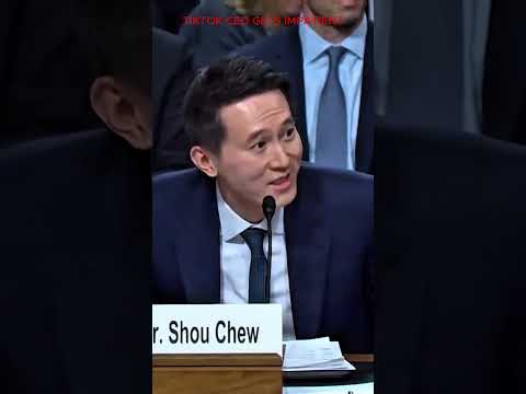 TikTok CEO gets impatient at irrelevant questions
